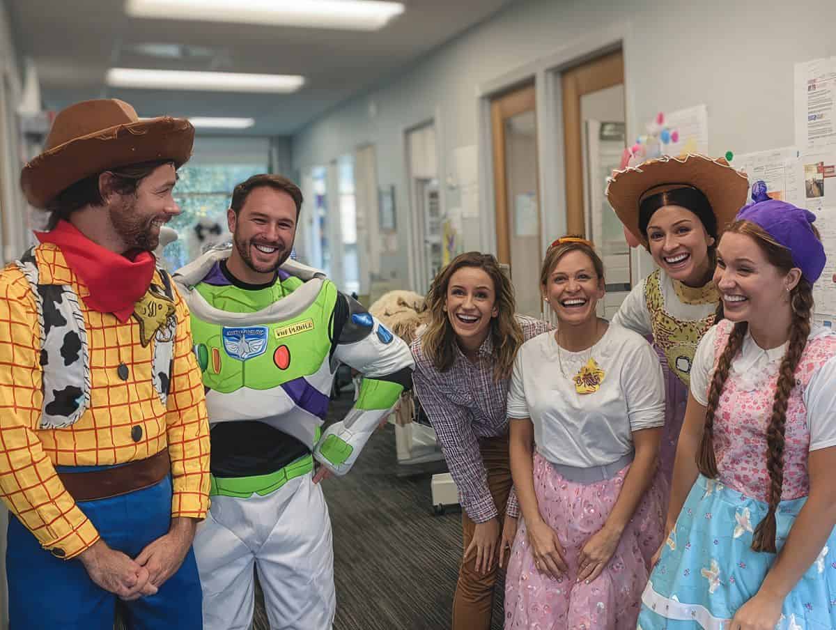 Office Halloween Costume Ideas-17 Toy Story Crew