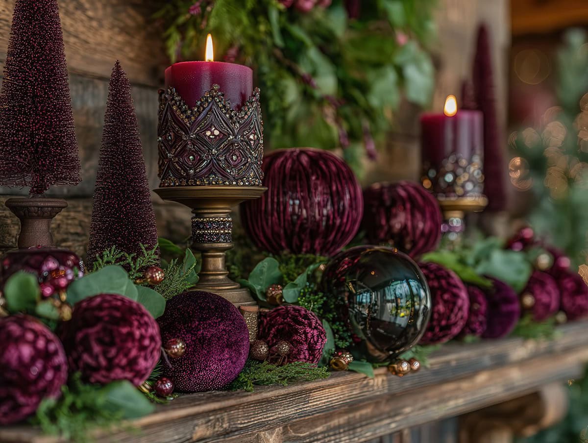 Moody Jewel Tones (Plum, Burgundy, Forest Green)