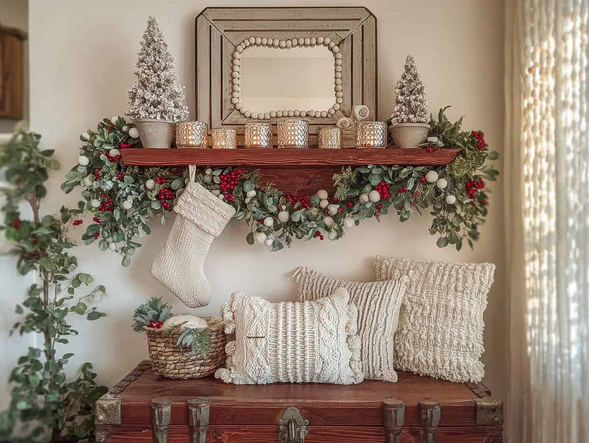 Create a Faux Mantel Anywhere