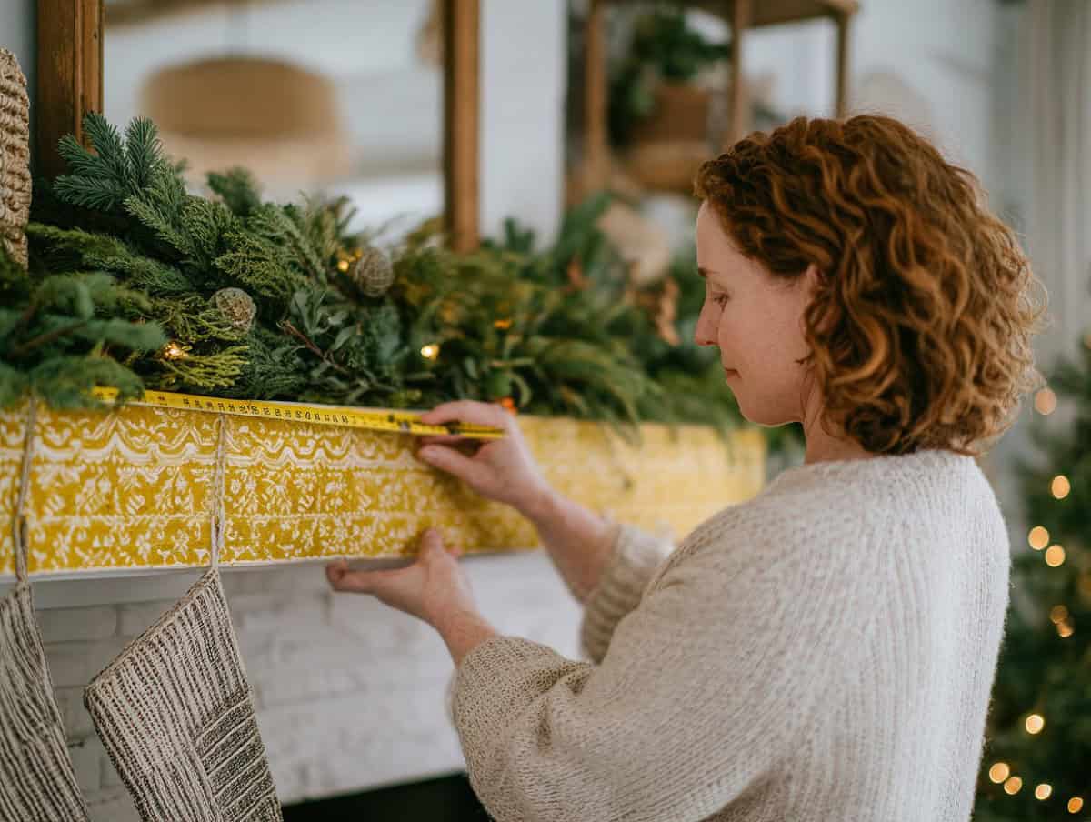 Safety and Hanging Guide for Christmas Mantel Decor