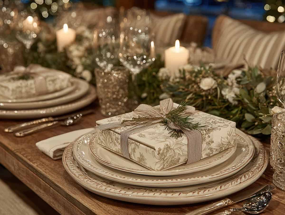 Christmas Party Favors-10 | Fit Fun And Over 40 For an Elegant Dinner Party