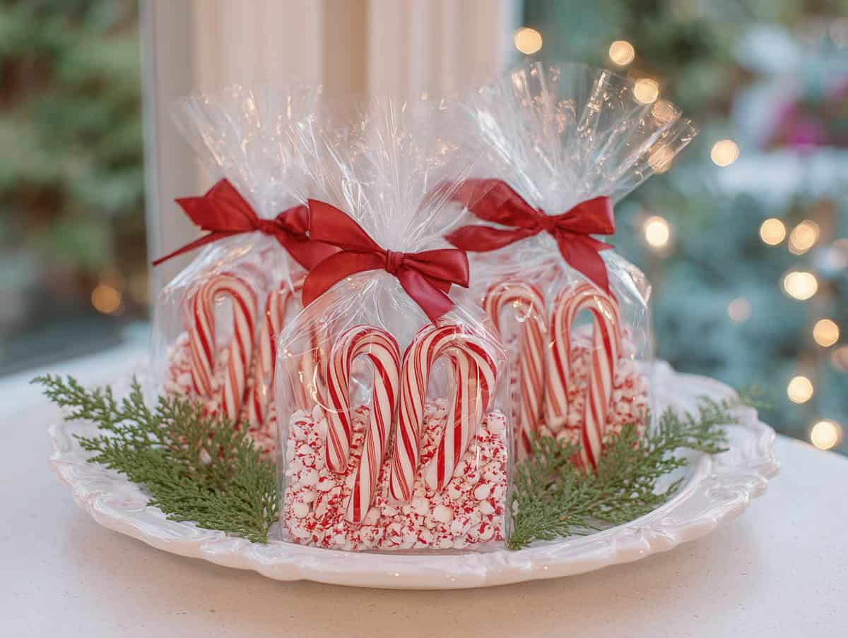 Christmas Party Favors-21 | Fit Fun And Over 40 Candy canes with tags