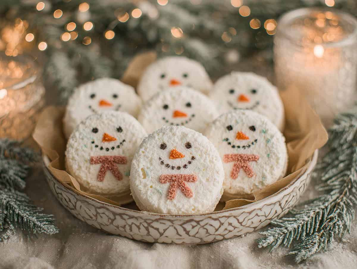 Christmas Party Favors-41 | Fit Fun And Over 40 Snowman bath bombs