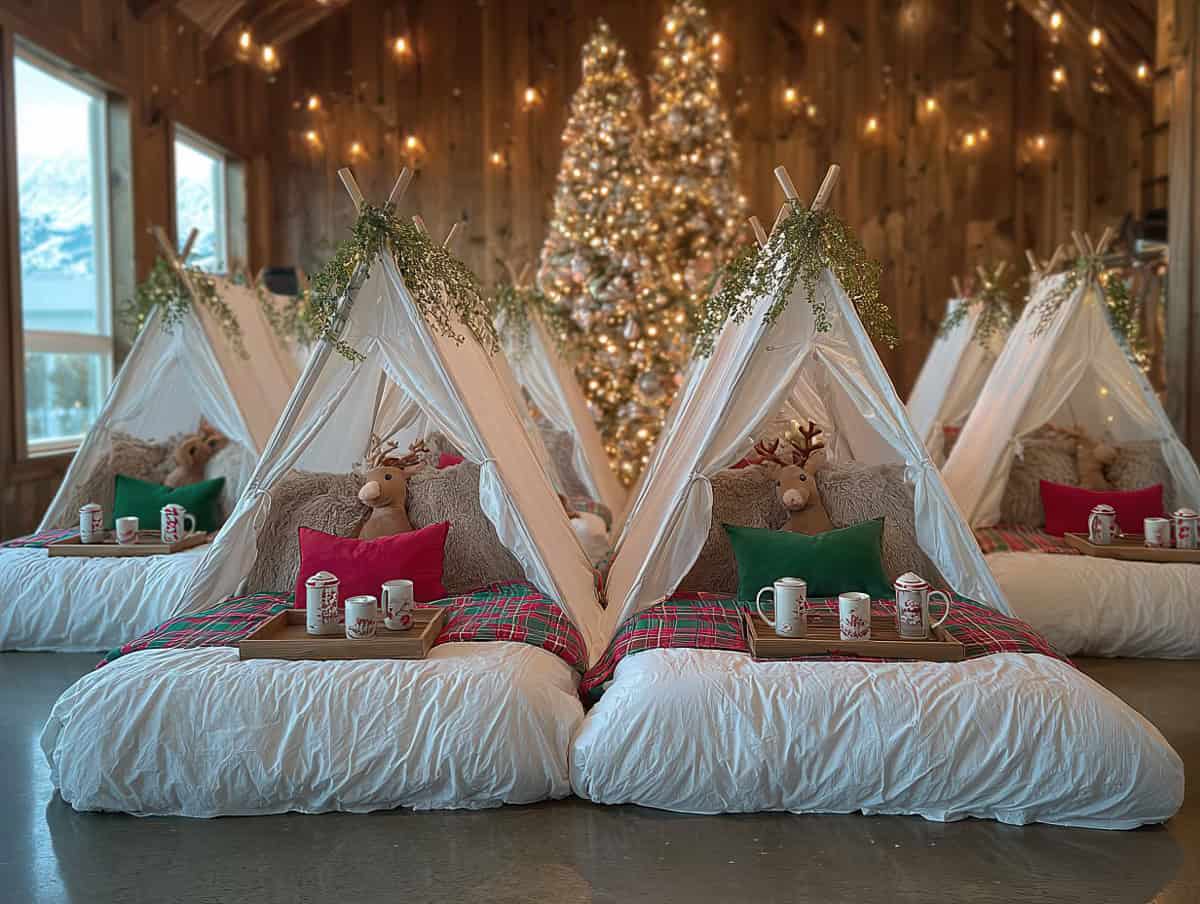 How to Set the Scene for a Cozy Christmas Sleepover