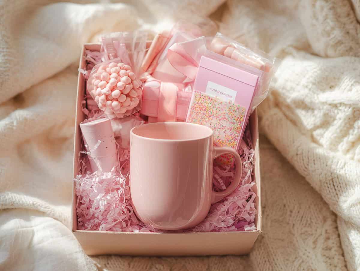 College Care Package Ideas | Fit Fun And Over 40 Tickled Pink care package