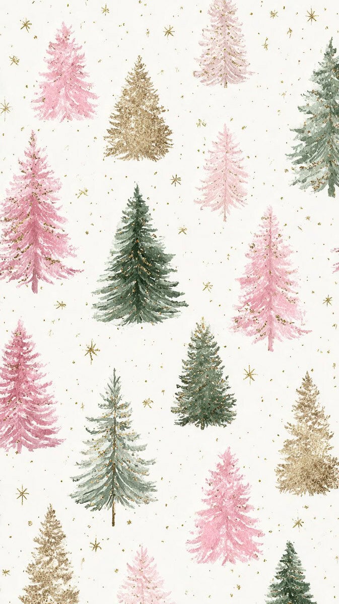 Christmas wallpaper 2025-25 | Fit Fun And Over 40 pink christmas wallpaper