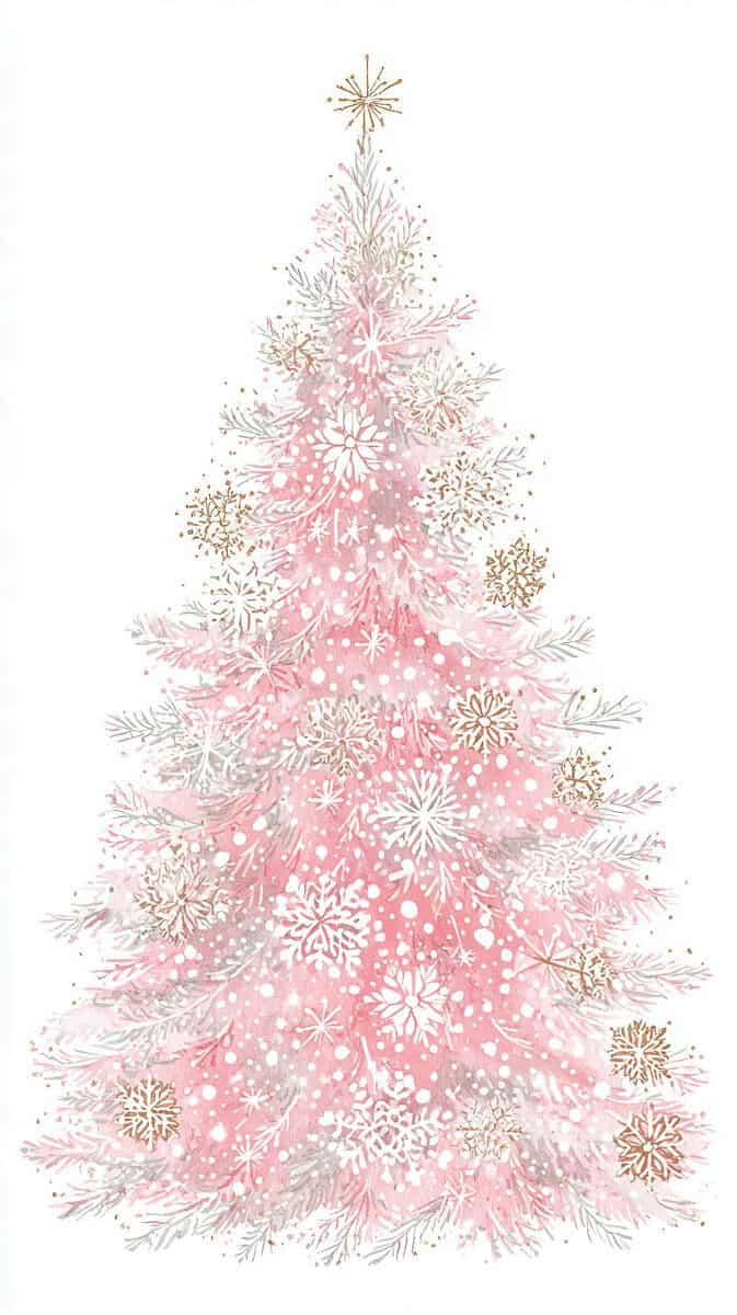 Christmas wallpaper 2025-26 | Fit Fun And Over 40 pink christmas wallpaper