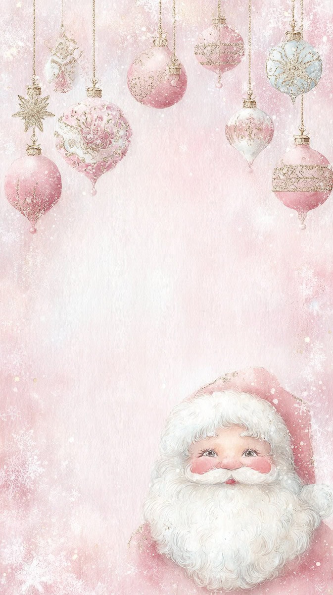 Christmas wallpaper 2025-29 | Fit Fun And Over 40 pink christmas wallpaper