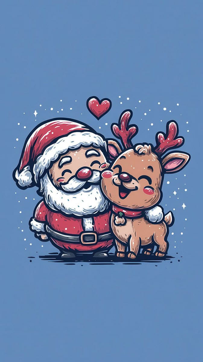 Christmas wallpaper 2025-46 | Fit Fun And Over 40 Santa Wallpaper