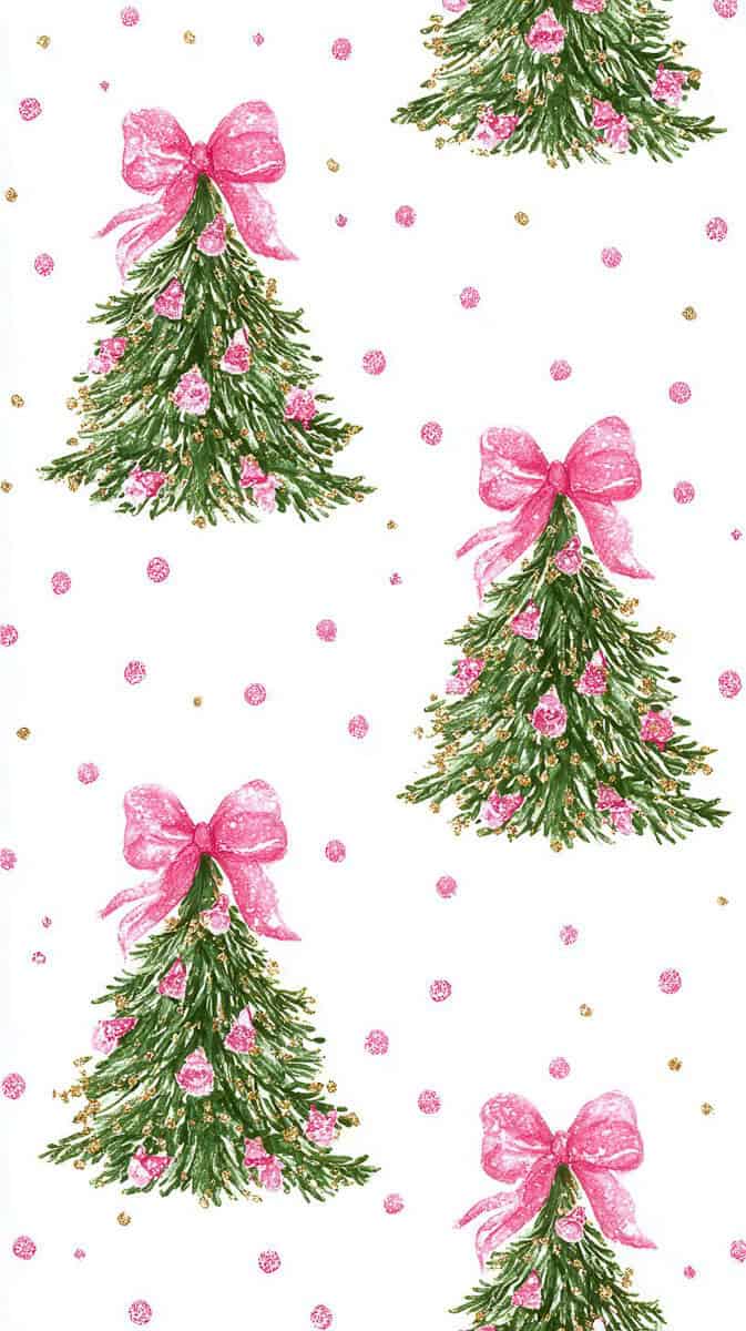 Christmas wallpaper 2025-56 | Fit Fun And Over 40 pink christmas wallpaper