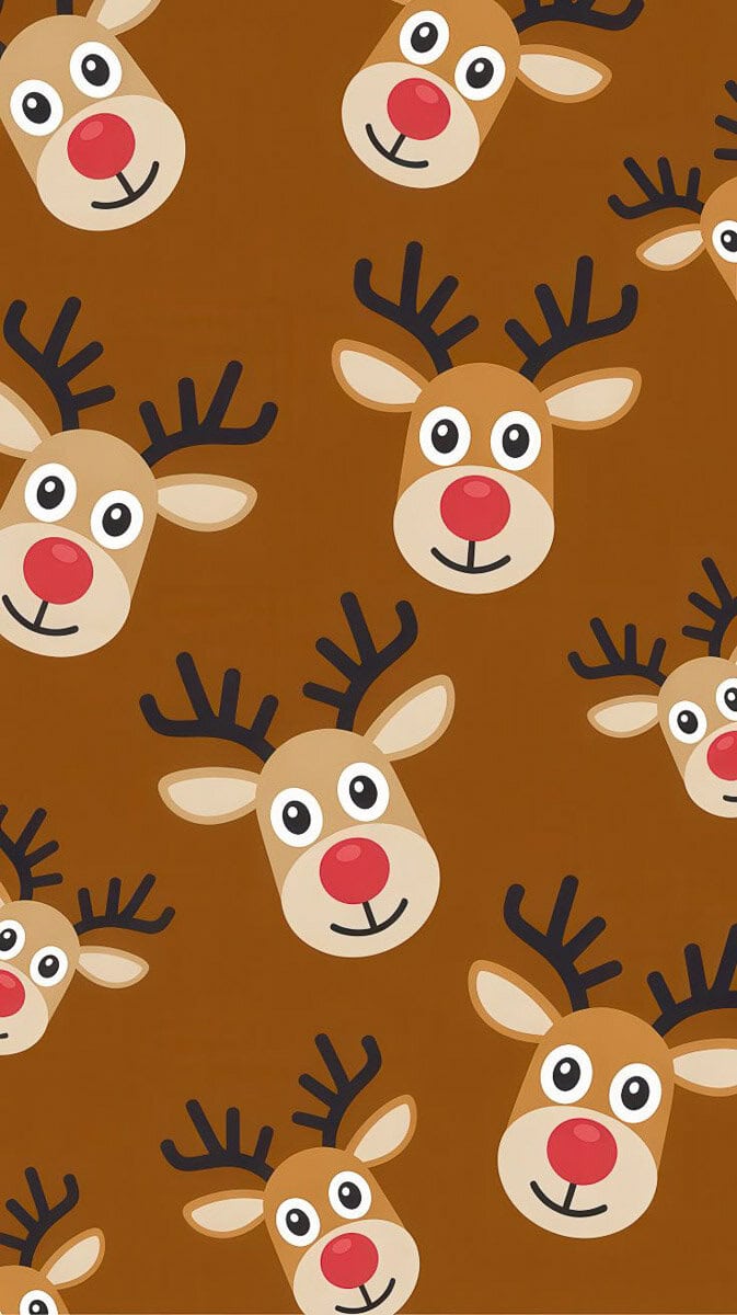 Christmas wallpaper 2025-68 | Fit Fun And Over 40 Reindeer Wallpaper
