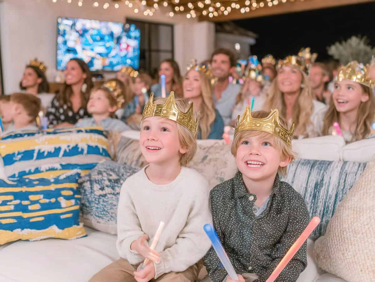 Including Little Kids in New Year's Eve Activities
