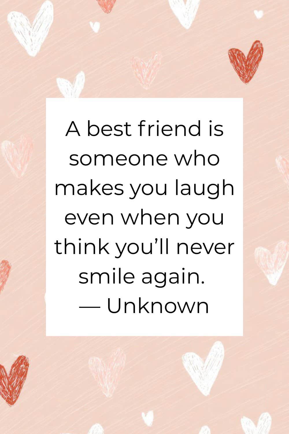 Valentines Quotes For Friends 7 | Fit Fun And Over 40 Valentine’s Day Quotes for Your Best Friend (Bestie and Forever Friend)