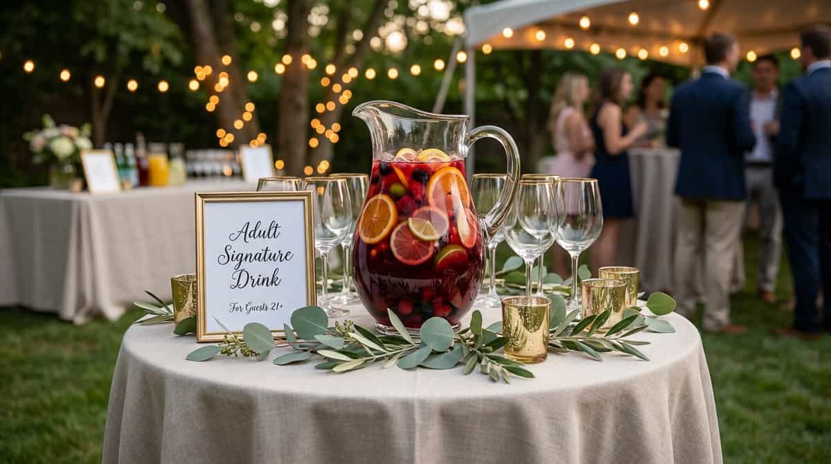 Batch Sangria or Adult Signature Drink