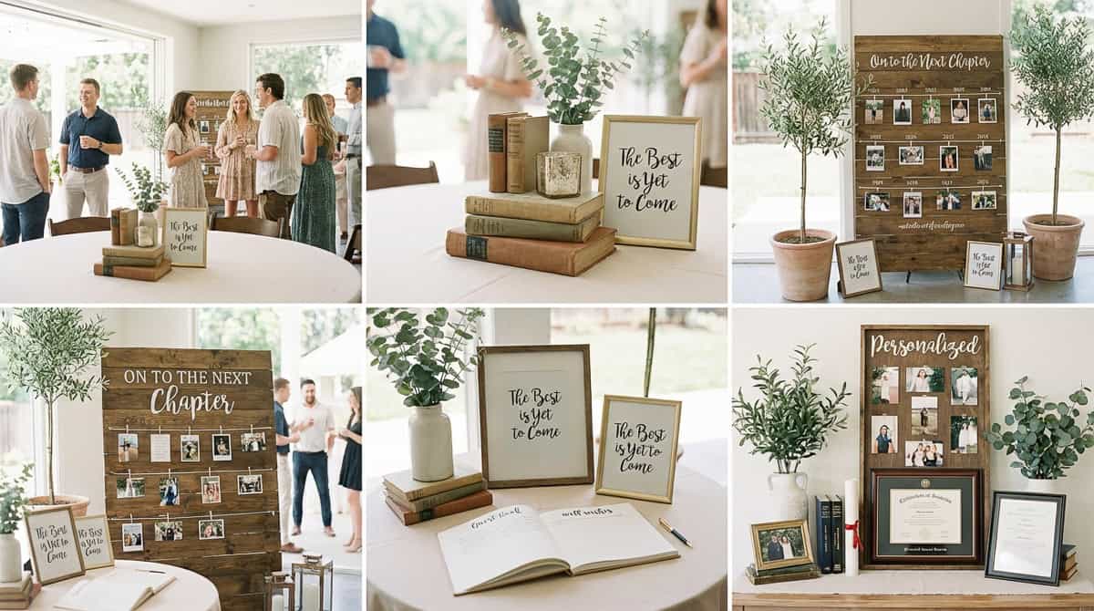 Graduation Party Trends 2026-7 | Fit Fun And Over 40 "On to the Next Chapter" Graduation Party Theme Ideas