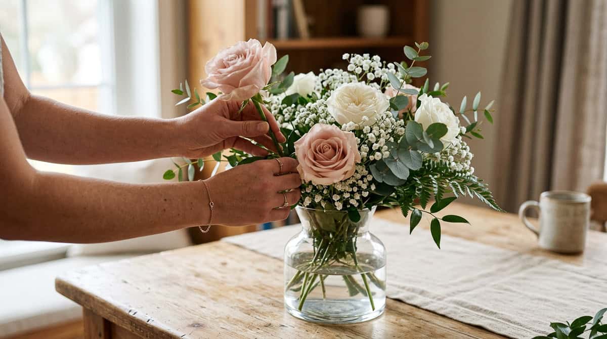 Mix Premium Blooms With Simple Fillers