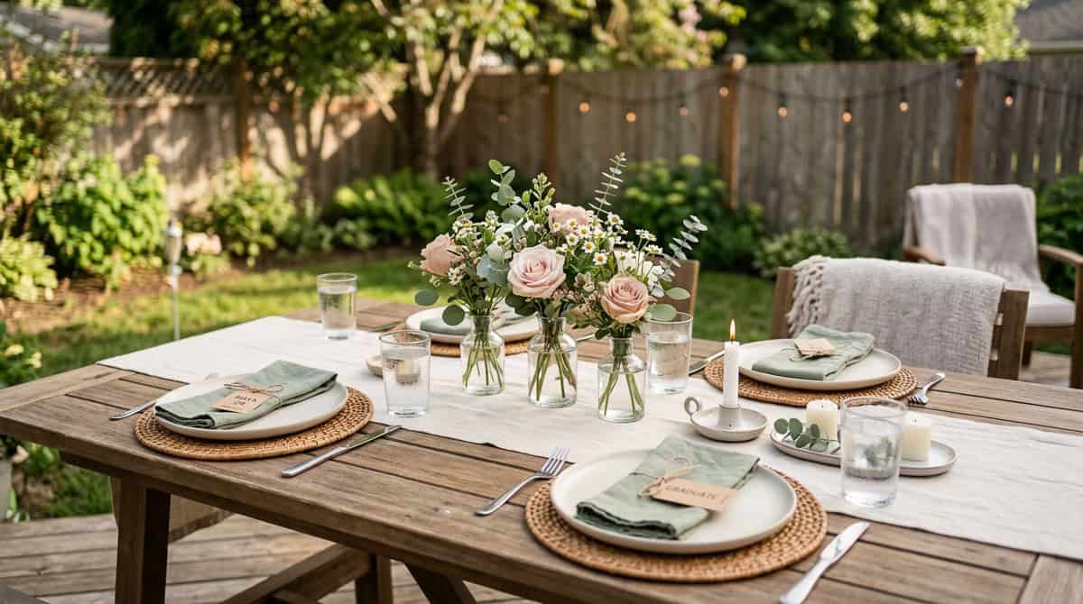 Floral Graduation Party Tablescapes That Feel Welcoming and Easy