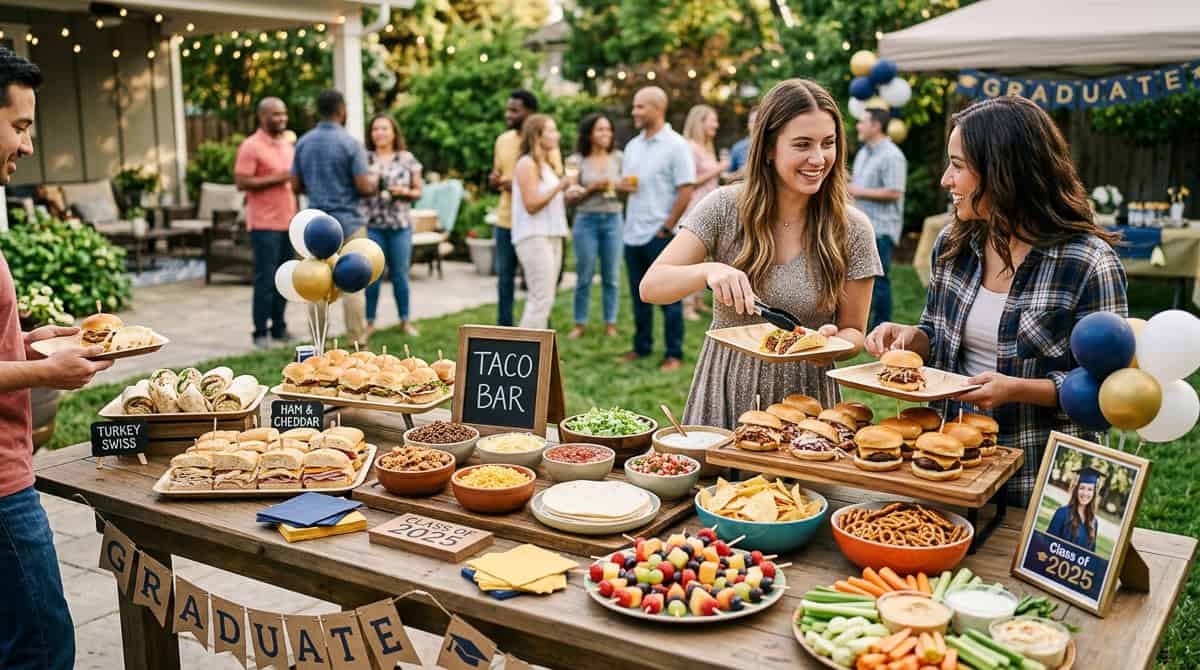 Food and Drink Must Haves for Graduation Parties