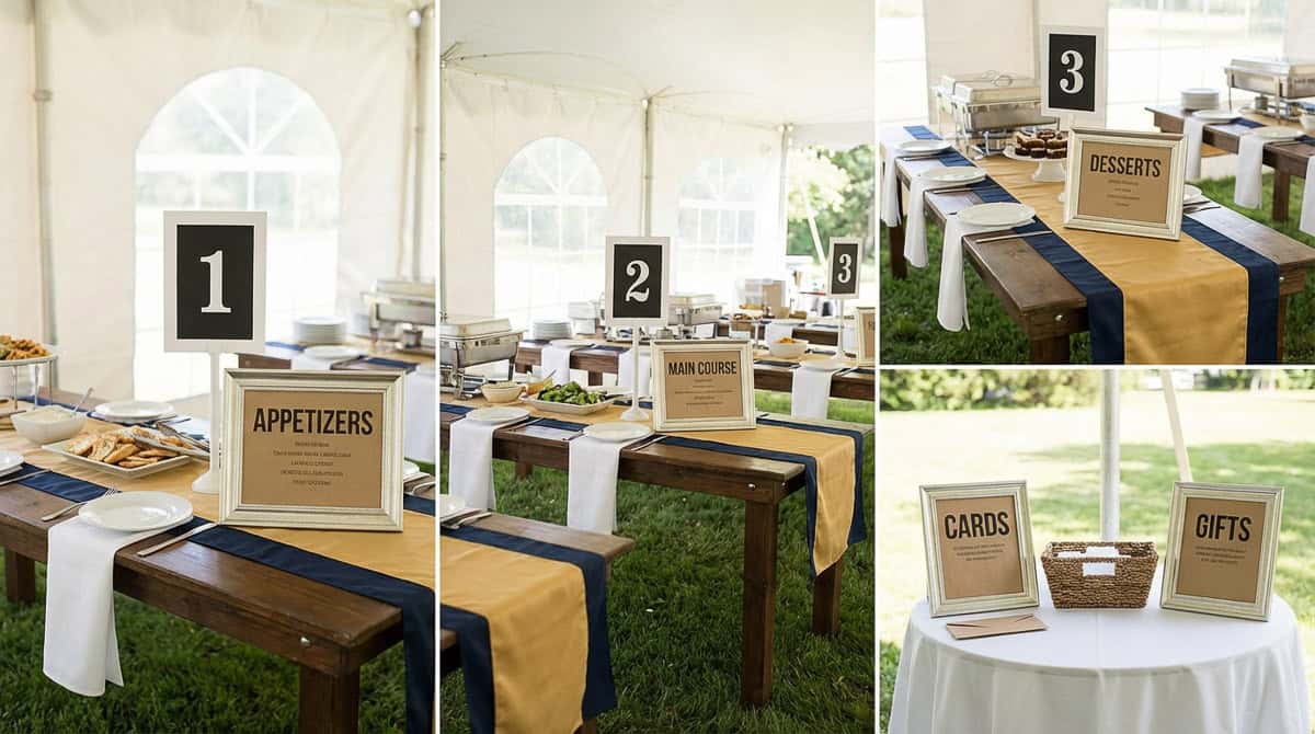 Graduation Party Table Ideas-8 | Fit Fun And Over 40 Table Numbers and Signs