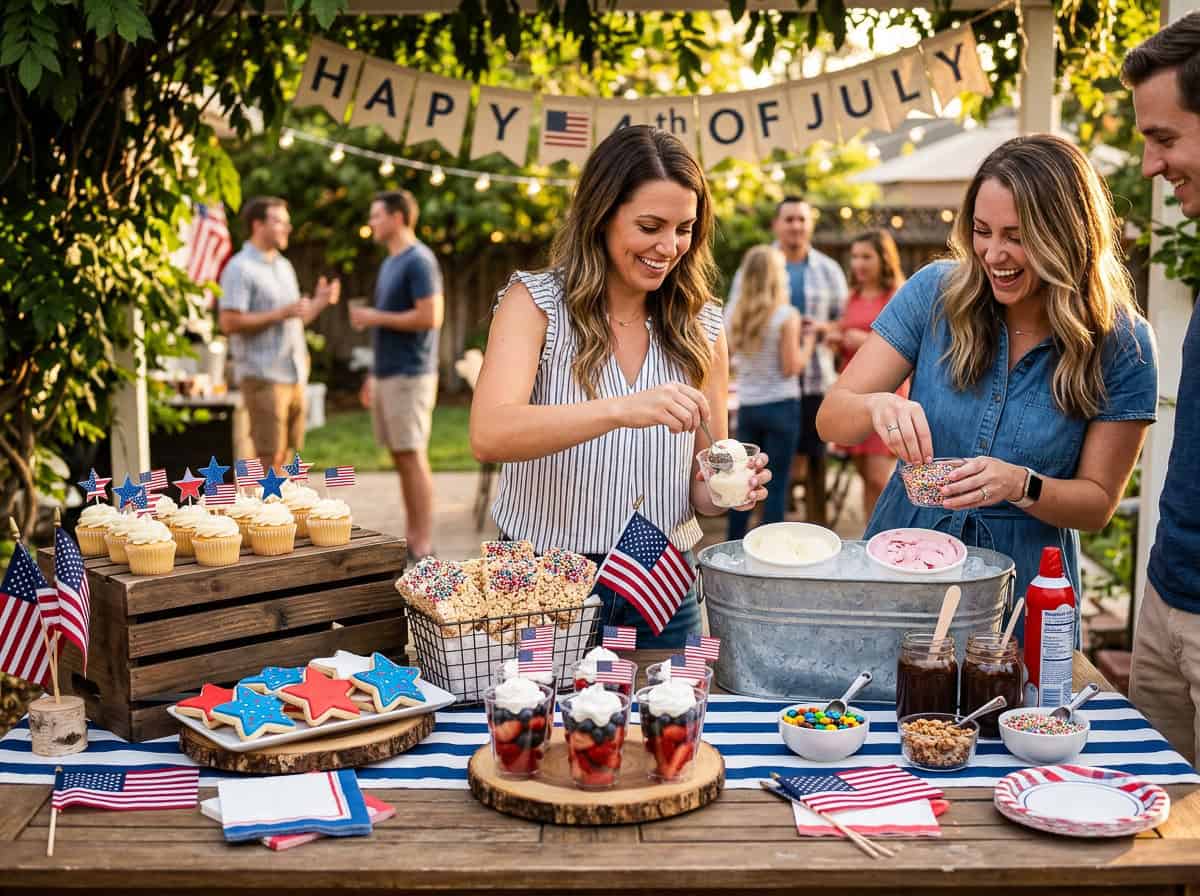 Fourth of July Pool Party Ideas-20 | Fit Fun And Over 40 Fun Dessert Ideas with a Patriotic Twist for a 4th of July Pool Party