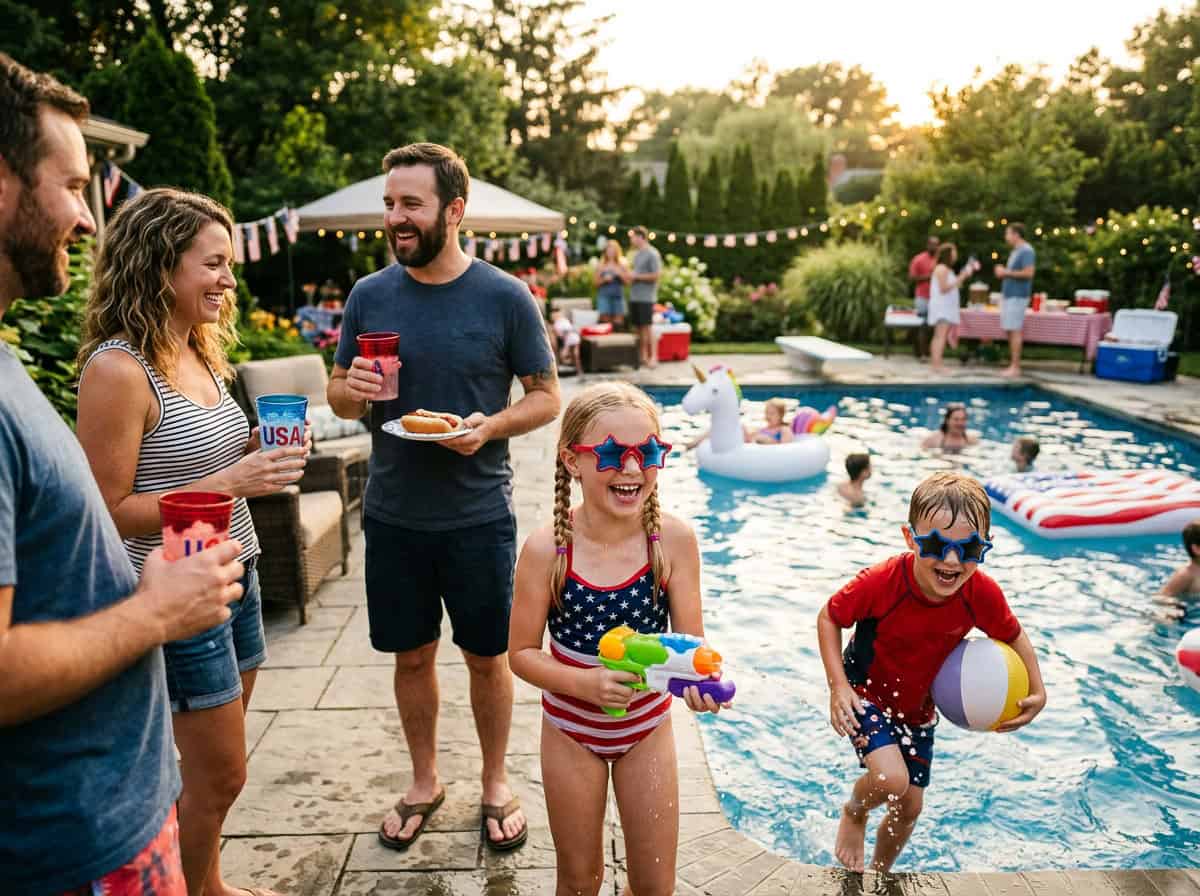 Fourth of July Pool Party Ideas-8 | Fit Fun And Over 40 4th of July Pool Party Ideas for Kids (Easy Wins for Summer Fun)