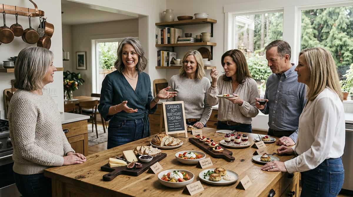 50 Birthday Party Ideas for women-17 | Fit Fun And Over 40 Hardcore Foodie Party
