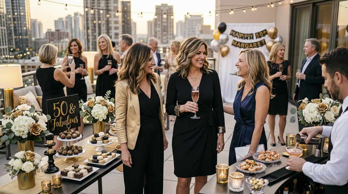 50 Birthday Party Ideas for women-23 | Fit Fun And Over 40 Glam 50th Birthday Party Themes for Women