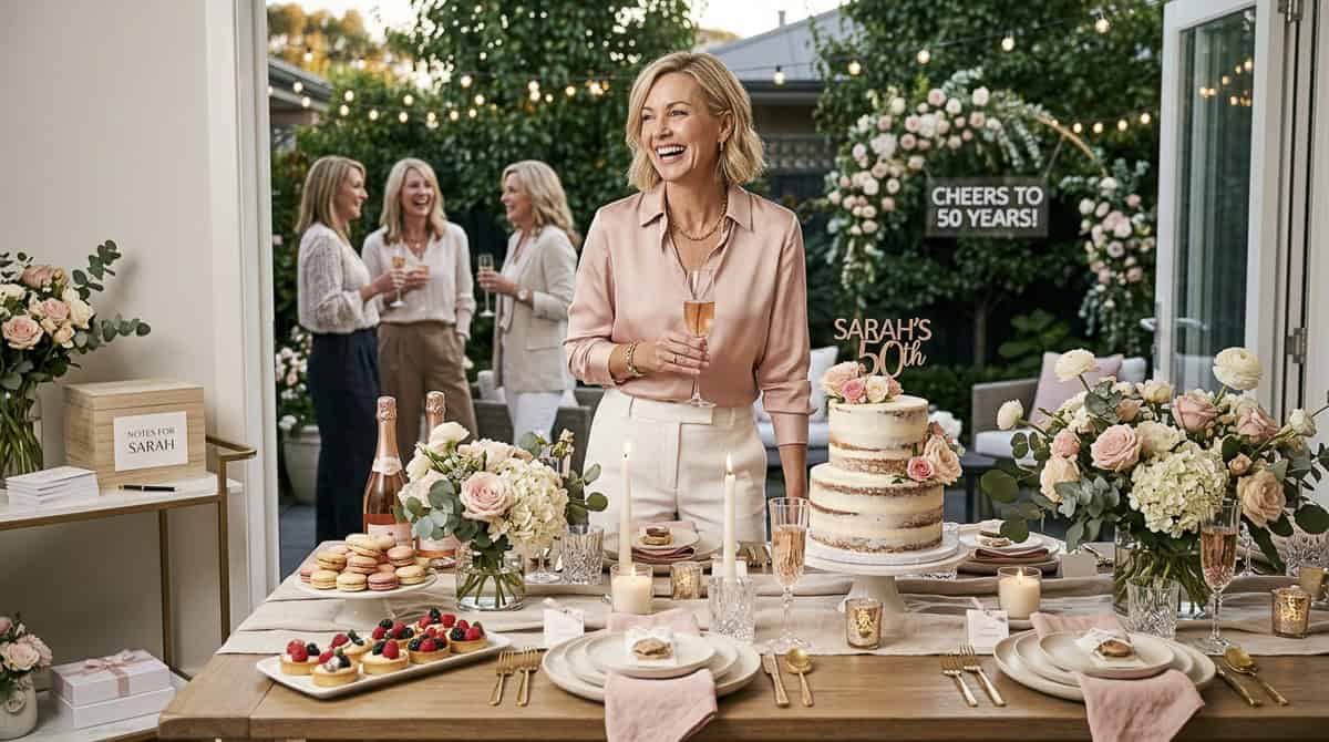 50 Birthday Party Ideas for women-24 | Fit Fun And Over 40 Fabulous Fêtes-Inspired Party