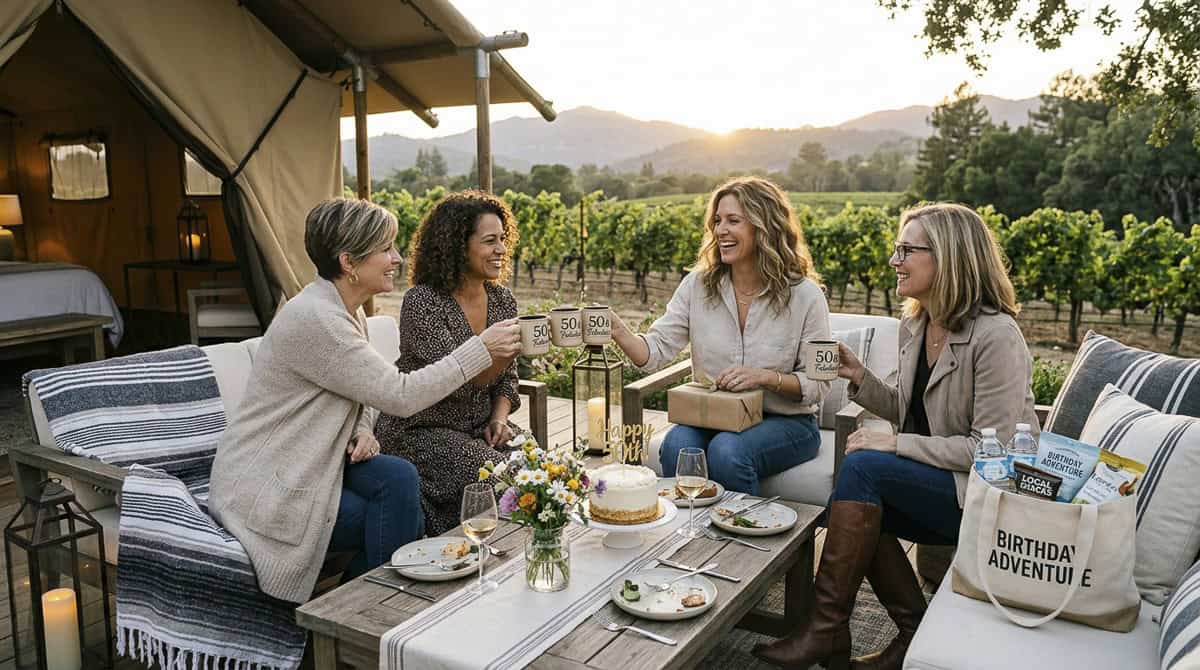 50 Birthday Party Ideas for women-26 | Fit Fun And Over 40 Adventure and Destination 50th Birthday Themes for Women