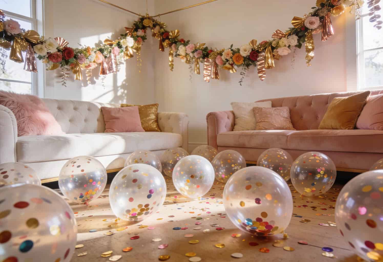 Balloon Hacks-36 | Fit Fun And Over 40 Scatter Clear Balloons for a Fun Look