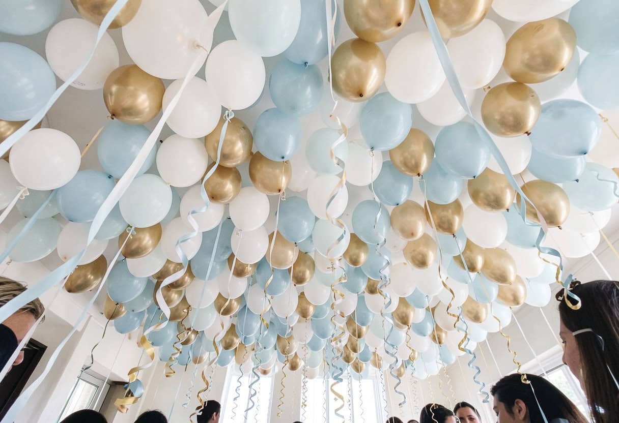 Balloon Hacks-54 | Fit Fun And Over 40 Floating Balloon Ceiling Effect