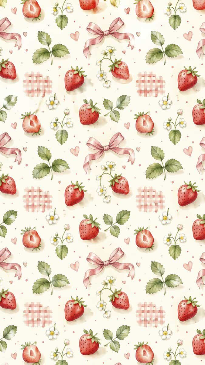 strawberry shortcake wallpaper iphone