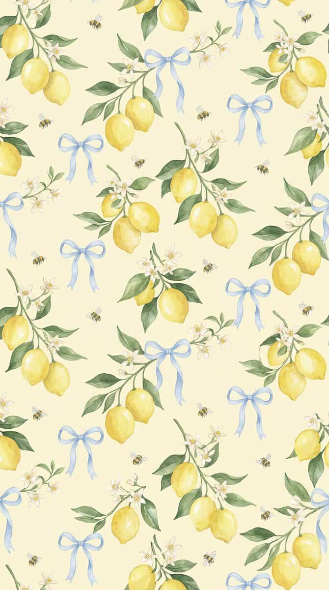 lemon iphone wallpaper