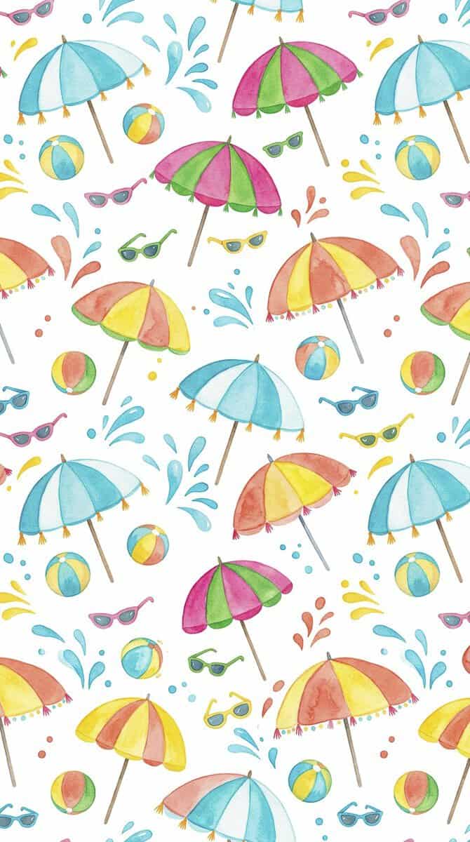 summer themed wallpaper