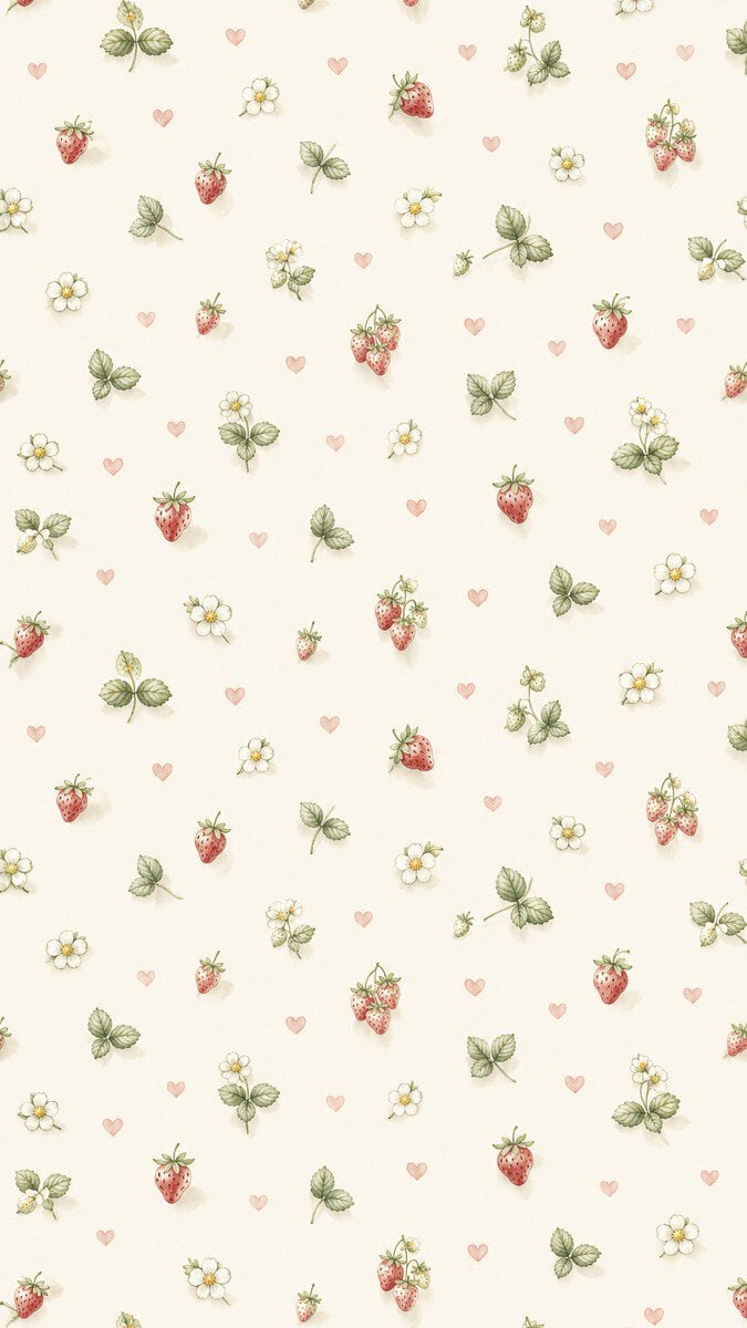 cute strawberry wallpaper