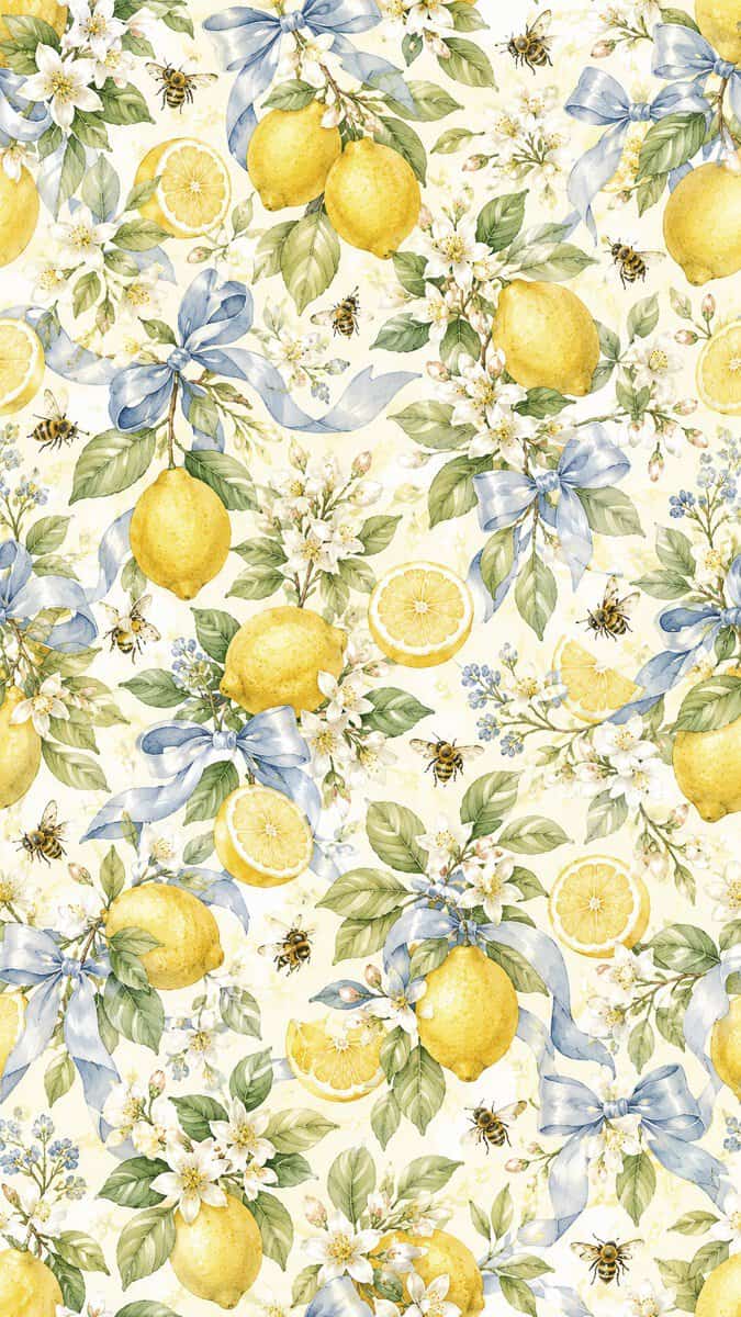 lemon wallpaper aesthetic