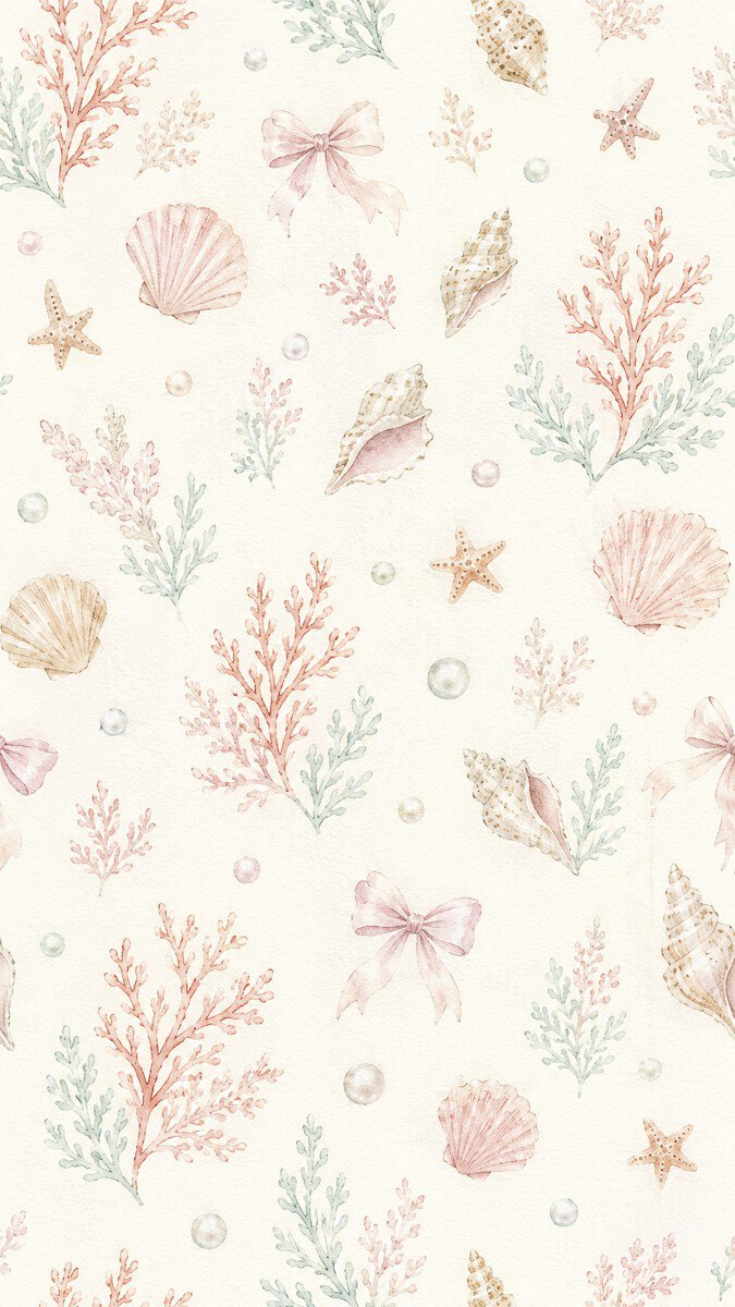 shell aesthetic wallpaper
