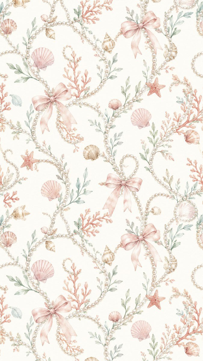 sea shell wallpaper aesthetic