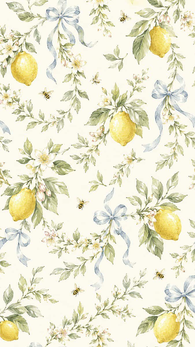 lemon wallpaper iphone