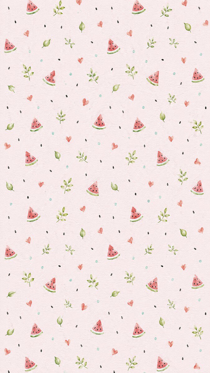 watermelon pattern wallpaper