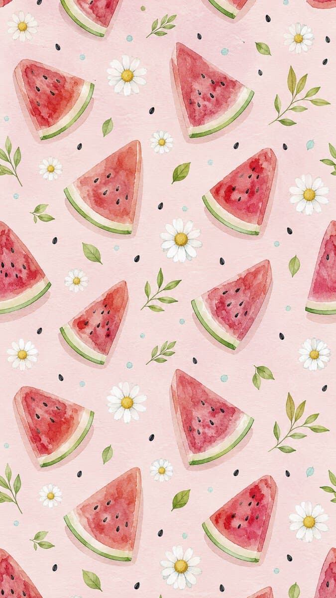 summer watermelon wallpaper