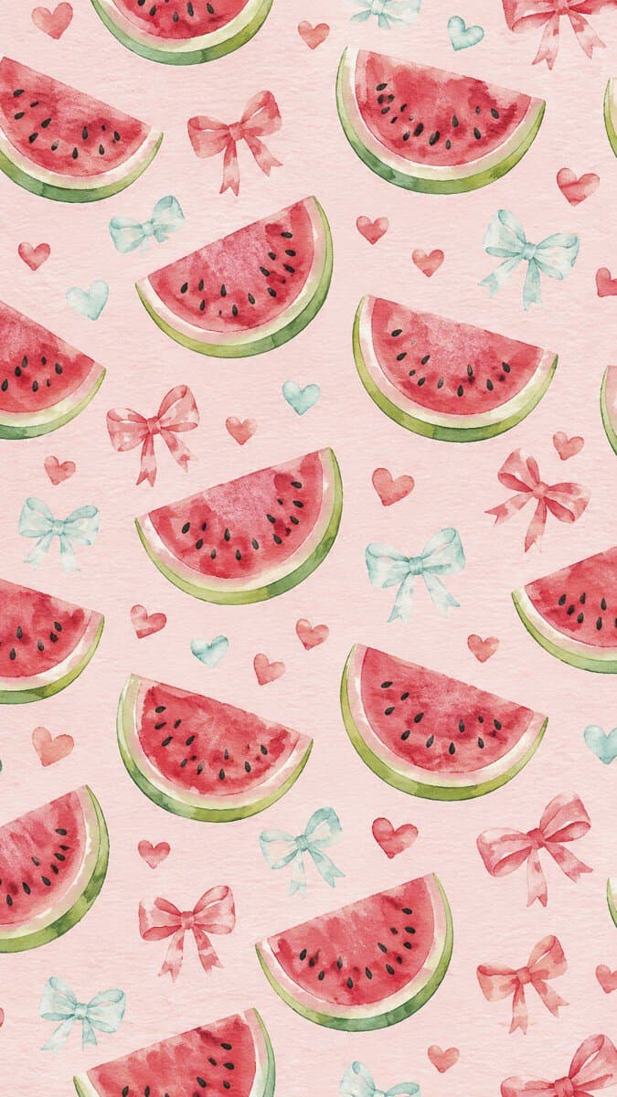 watermelon cute wallpaper