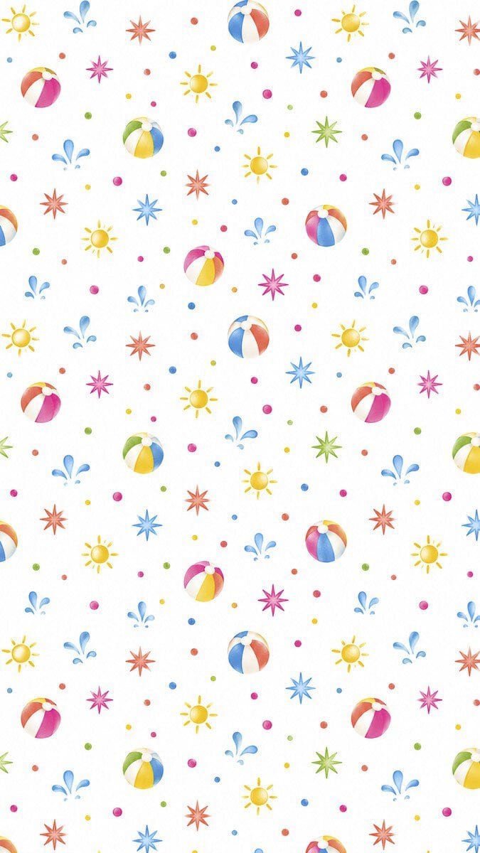 pool party floaties wallpaper