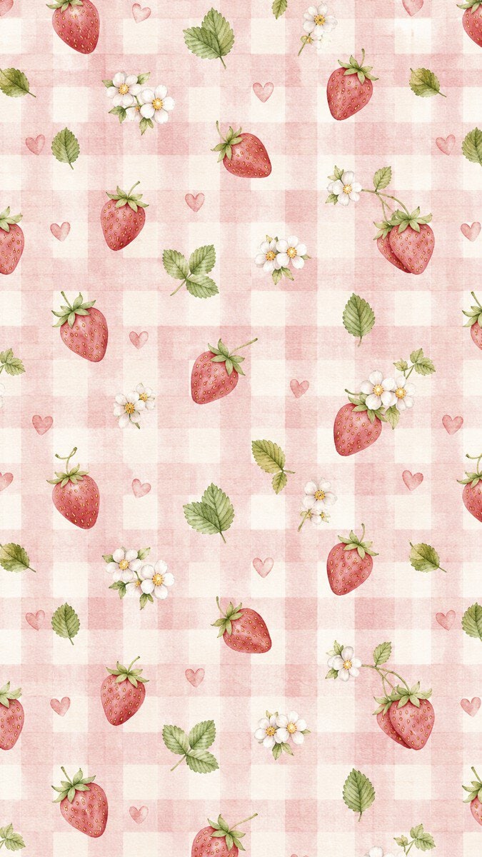 wallpaper strawberry