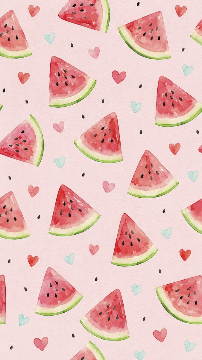 aesthetic watermelon wallpaper