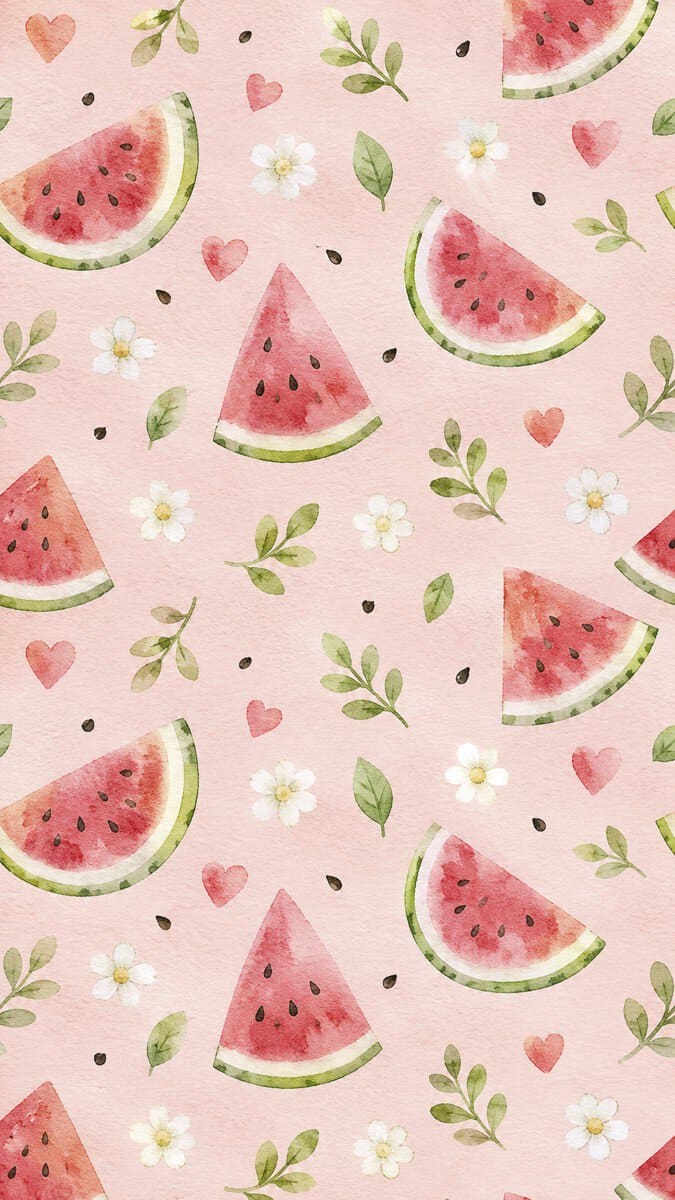 cute watermelon wallpaper