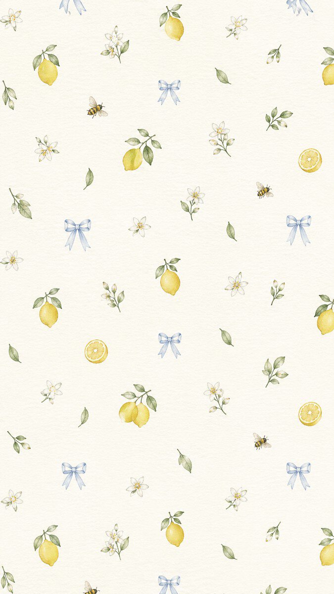 Summer Lemon Cellphone Wallpaper