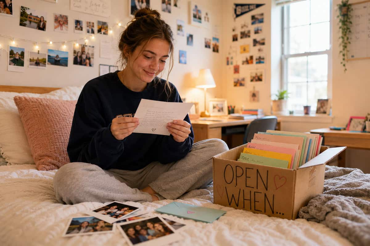How to Package Open When Letters for a College Student