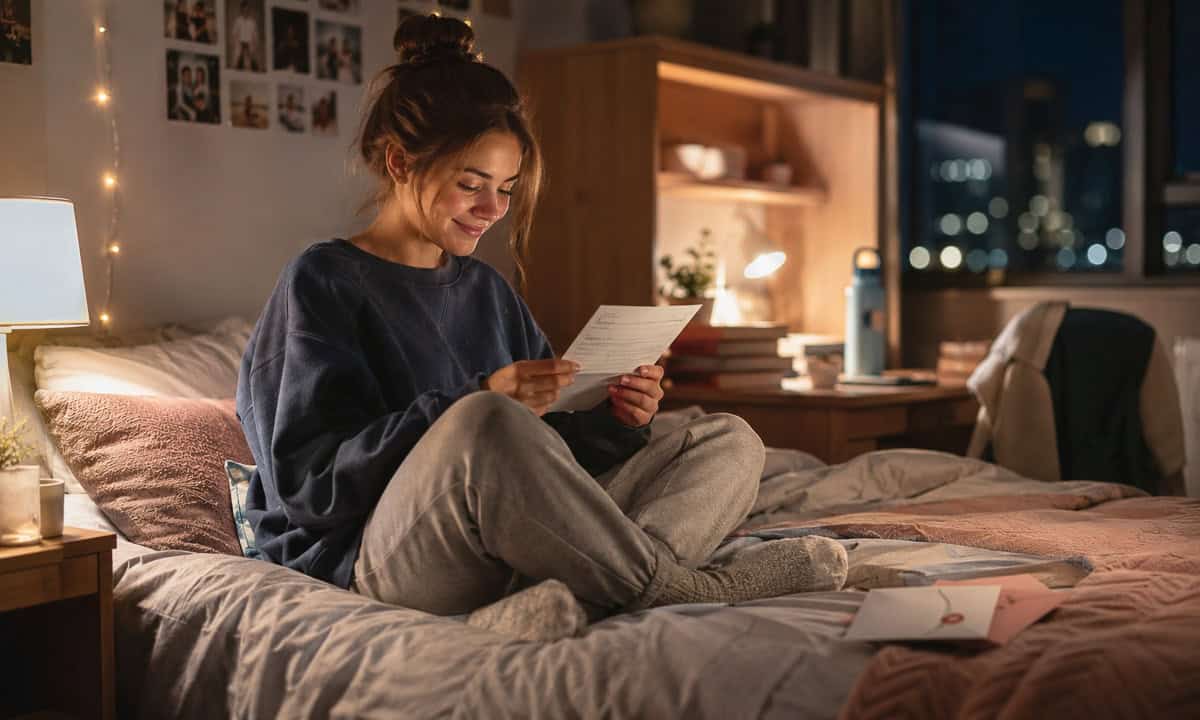 Open When Letter Ideas for Homesick College Days