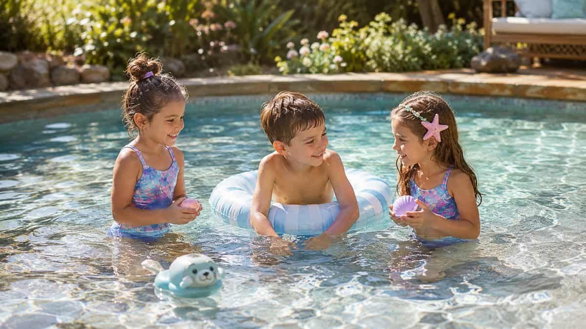Simple Swimming Pool Games for Younger Kids That Are Easy and Fun